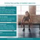 Errores frecuentes al realizar ejercicio - Doctor Gustavo Tovar